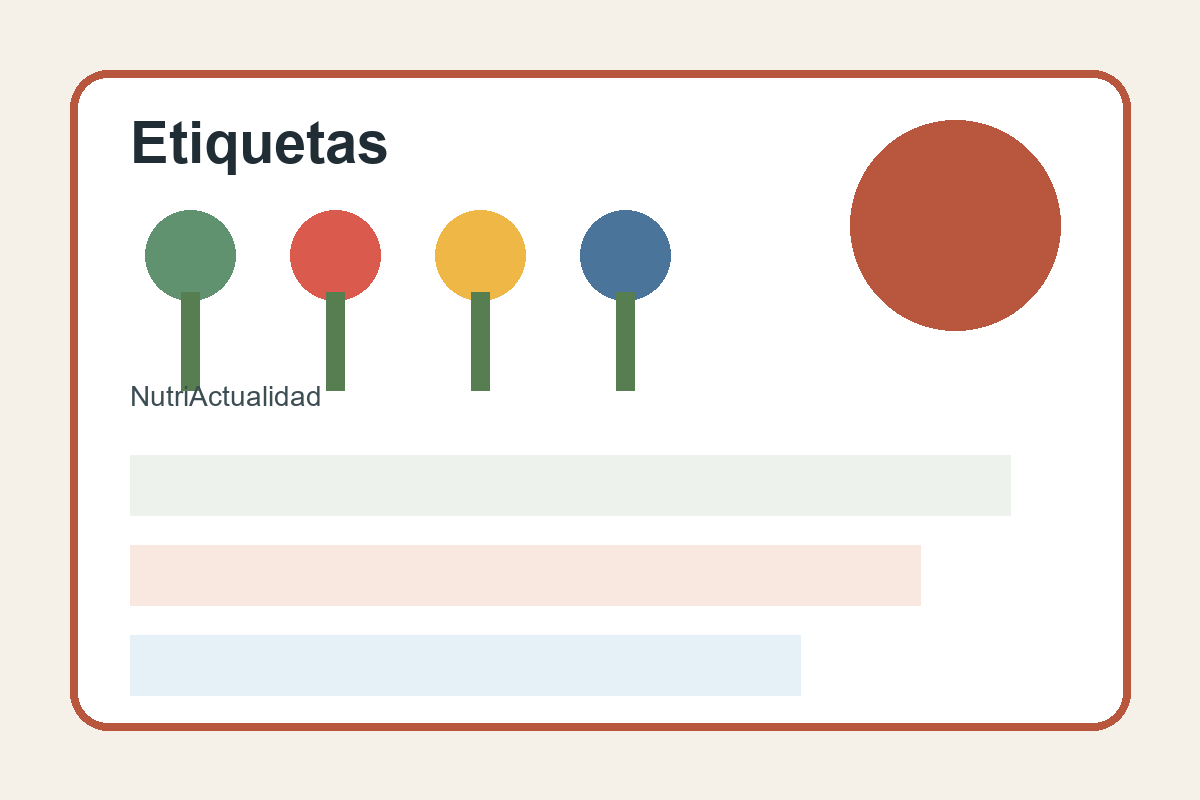 Cómo leer una etiqueta nutricional sin confundirse